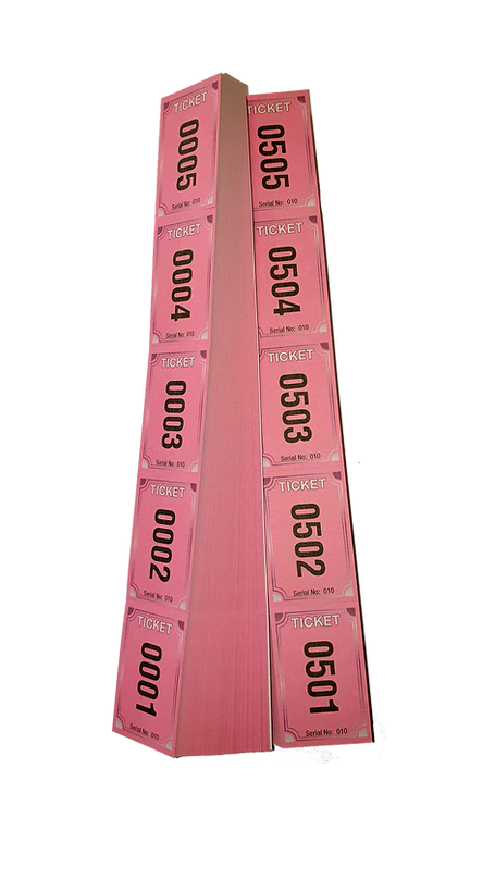 Admit One STRIPS 1-5000