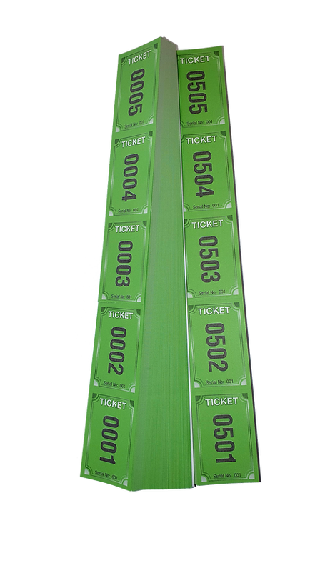 Admit One STRIPS 1-5000 -